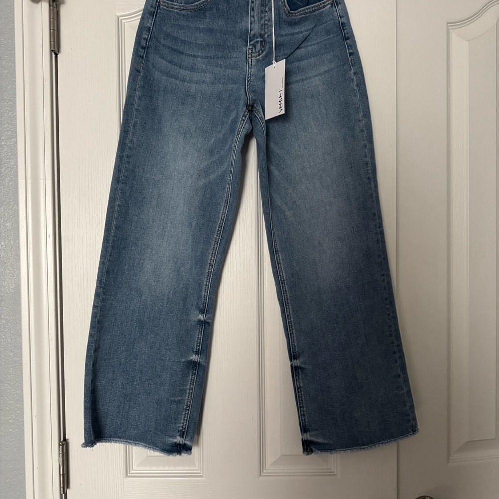 Vervet Flying Monkey The Olivia High Waist Wide Leg Jean